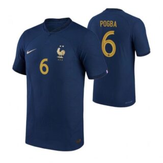Youth Paul Pogba France National Team Navy Home 2022-23 Jersey