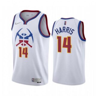 Men's Gary Harris Denver Nuggets Basketball Jersey White