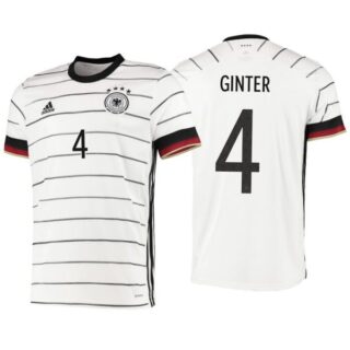 Men's Matthias Ginter Germany National White Home Jersey
