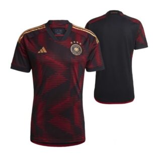 Men's Germany National Team Black Away Soccer Jersey 2022-23