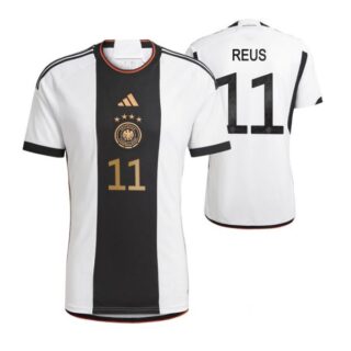 Men's Marco Reus Germany National Team White Home Soccer Jersey 2022-23