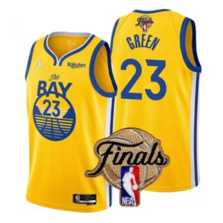 Men's Golden State Warriors Draymond Green 2022 NBA Finals Stitched Jersey -
