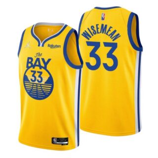 Men's James Wiseman Golden State Warriors 75th Anniversary Diamond Jersey
