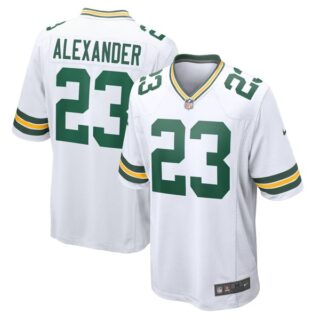 Men's #23 Jaire Alexander Green Bay Packers Game Jersey Stitched White