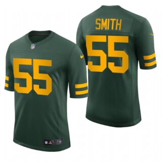 Men's Za'Darius Smith Green Bay Packers 50s Classic Throwback Vapor Limited Jersey Green Stitched