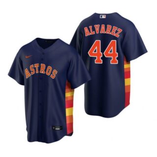 Men's Yordan Alvarez Houston Astros Cool Base Jersey Navy