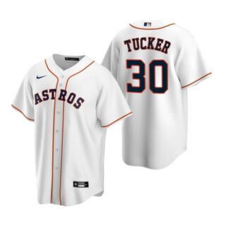 Men's Kyle Tucker Houston Astros Cool Base Jersey White
