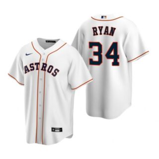Men's Nolan Ryan Houston Astros Cool Base Jersey White