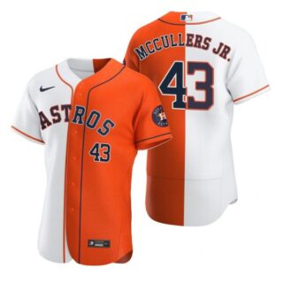 Men's Lance Mccullers Jr. Houston Astros Flex Base Jersey White Orange