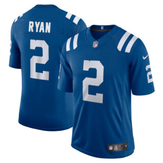 Men's Indianapolis Colts Matt Ryan Blue Vapor Limited Stitched Jersey