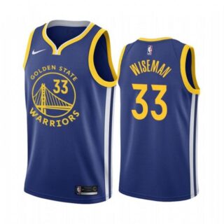 Men's James Wiseman Golden State Warriors Basketball Jersey Royal