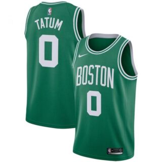 Men's Jayson Tatum Boston Celtics Basketball Jersey Green