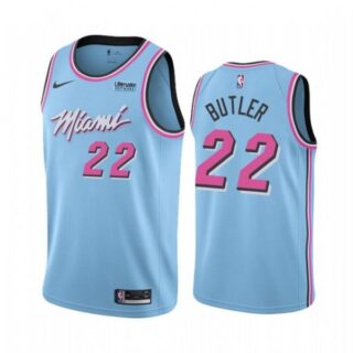 Men's Jimmy Butler Miami Heat Basketball Jersey Blue