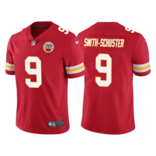 Youth Kansas City Chiefs JuJu Smith-Schuster Red Vapor Limited Stitched Jersey