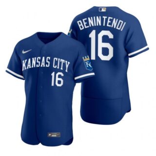 Men's Kansas City Royals Andrew Benintendi Stitched Jersey 2022 Uniform - Royal