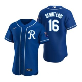 Men's Andrew Benintendi Kansas City Royals Flex Base Jersey Royal R