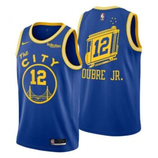 Men's Kelly Oubre Jr. Golden State Warriors Basketball Jersey Royal