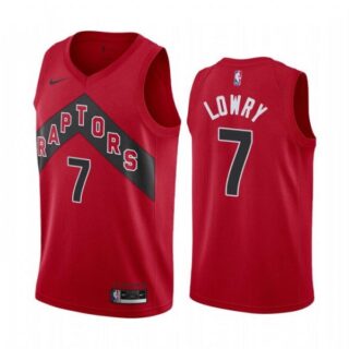 Men's Kyle Lowry Toronto Raptors Basketball Jersey Red