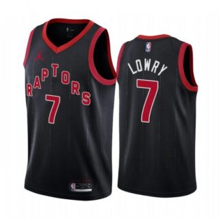 Men's Kyle Lowry Toronto Raptors Basketball Jersey Black