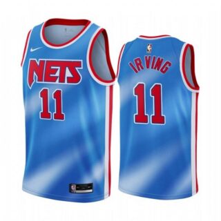 Men's Kyrie Irving Brooklyn Nets Basketball Jersey Blue