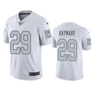 Men's #29 Casey Hayward Las Vegas Raiders White Color Rush Limited Jersey Stitched