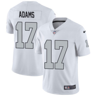 Youth Las Vegas Raiders Davante Adams White Color Rush Stitched Jersey