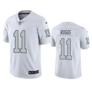 Men's #11 Henry Ruggs Las Vegas Raiders White Color Rush Limited Jersey Stitched