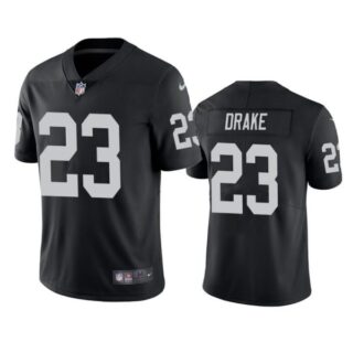 Men's #23 Kenyan Drake Las Vegas Raiders Vapor Limited Jersey Stitched Black