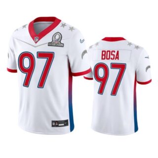 Men's Joey Bosa Los Angeles Chargers 2022 AFC Pro Bowl Stitched Jersey White