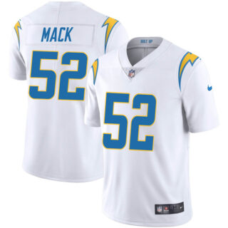Youth Los Angeles Chargers Khalil Mack White Vapor Limited Stitched Jersey