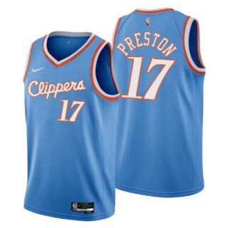 Men's Jason Preston Los Angeles Clippers 75th Anniversary Diamond Jersey