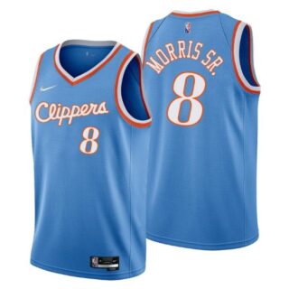 Men's Marcus Morris Sr. Los Angeles Clippers 75th Anniversary Diamond Jersey