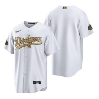 Men's Cool Base Los Angeles Dodgers 2022 MLB All-Star Game White Stitched Jersey