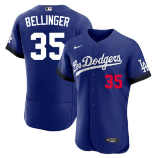 Men's - Flex Base Cody Bellinge Los Angeles Dodgers 2021 City Connect Stitched Jersey