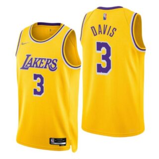 Men's Anthony Davis Los Angeles Lakers 75th Anniversary Diamond Jersey
