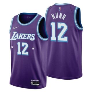 Men's Kendrick Nunn Los Angeles Lakers 75th Anniversary Diamond Jersey