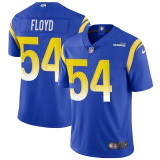 Men's Leonard Floyd Los Angeles Rams Vapor Limited White Jersey Stitched Royal