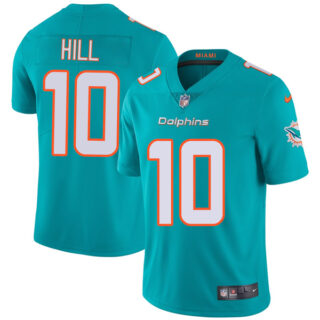 Youth Miami Dolphins Tyreek Hill Aqua Vapor Limited Stitched Jersey