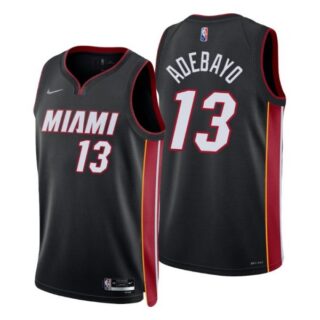 Men's Bam Adebayo Miami Heat 75th Anniversary Diamond Jersey