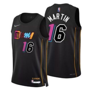 Men's Caleb Martin Miami Heat 75th Anniversary Diamond Jersey