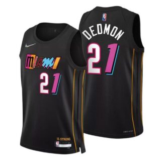 Men's Dewayne Dedmon Miami Heat 75th Anniversary Diamond Jersey