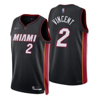 Men's Gabe Vincent Miami Heat 75th Anniversary Diamond Jersey