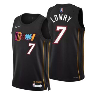 Men's Kyle Lowry Miami Heat 75th Anniversary Diamond Jersey