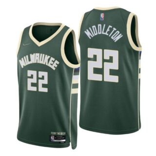 Men's Khris Middleton Milwaukee Bucks 75th Anniversary Diamond Jersey