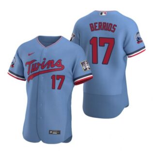 Men's Jose Berrios Minnesota Twins Flex Base Jersey Light Blue