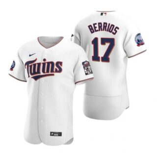 Men's Jose Berrios Minnesota Twins Flex Base Jersey White
