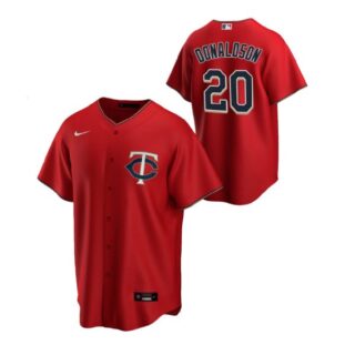 Men's Josh Donaldson Minnesota Twins Cool Base Jersey Red