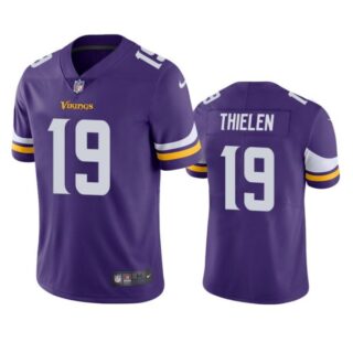 Men's Adam Thielen Minnesota Vikings Vapor Limited Stitched Jersey Purple