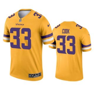 Men's Dalvin Cook Minnesota Vikings Limited Stitched Jersey Yellow