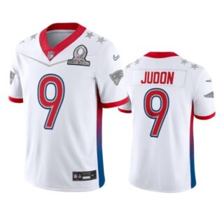Men's Matthew Judon New England Patriots 2022 AFC Pro Bowl Stitched Jersey White